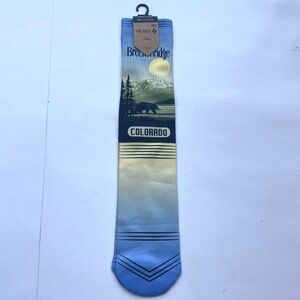 Breckenridge Ski‎ Colorado Bear Socks The Sock Crew Height Lt Cushion 9-12 Mens